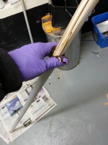 Strut tube treatment