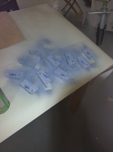 etched strut brackets